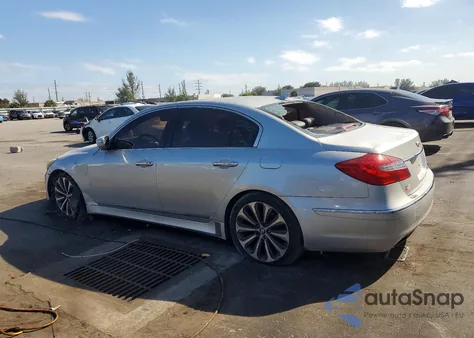 2012 Hyundai Genesis 5.0L из США, поврежденный, VIN KMHGC4DH1CU168512
